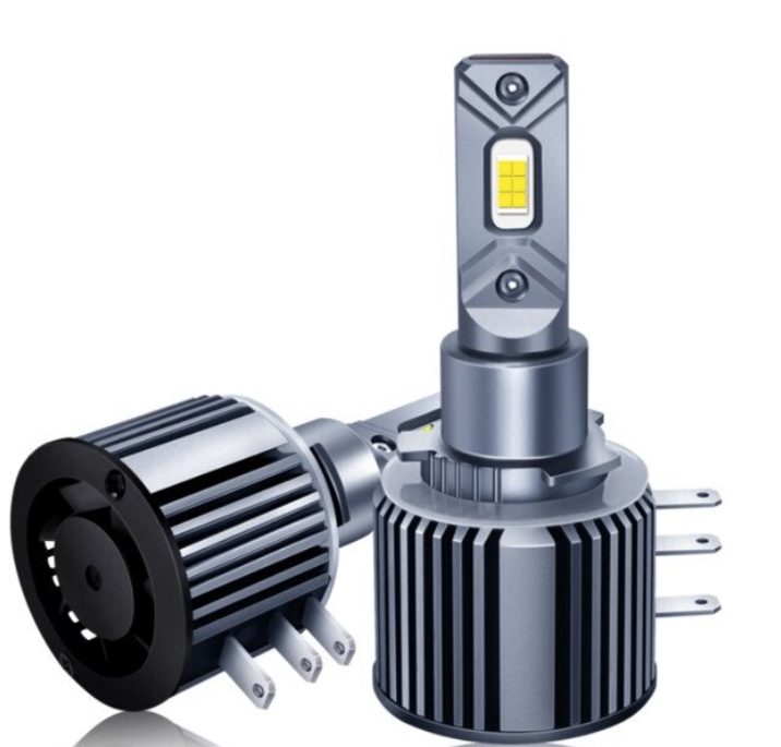 Set 2 becuri LED auto V68 H15 putere 120W 12000LM 6000K